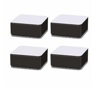 Rehausseurs de meubles - AIMOONSA - Modèle universel - Acier carbone - +3 cm - Lot de 4