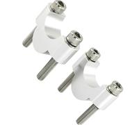 Rehausseurs De Potence Compatible Avec CB360 1974-1976 Pour CB450 1985-1991 Pour CB400SS 2001-2008 22mm 7/8" Riser Montage Barre Poignée Moto(Silver,20mm)