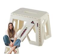 Rehausseurs de présentation - Tabouret pliant, support pour tabouret d'exposition à collectionner | Tabourets pliables avec poignée, rehausseurs d'exposition faits main pour figurines, peintures et