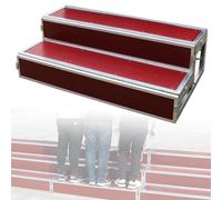 Rehausseurs de scène de chorale, antidérapants de 127 cm de long, en contreplaqué métallique, support de musique pour mariage et concert