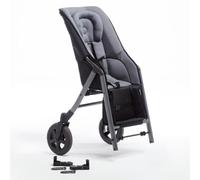 Réhausseurs de siège de marque TFK. Modèle Zweitsitz & Geschwistersitz Shuttle 2 für Mono/Duo/Joggster/Twin - Black Grey