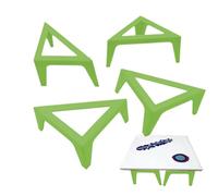 Rehausseurs De Toile - Rehausseurs De Pieds En Toile, Planche À Dessin Triangulaire, Rehausseur De Toil Pour Coulée D'acrylique, 4 Pièces De Support De Support De Rehausseur De Verseuse Pour Ét