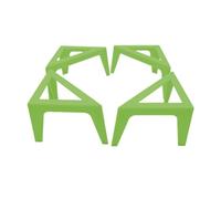 Rehausseurs de toile - Support triangulaire pour peinture 10 x 5 x 5 cm, pieds stables antidérapants pour élever les tableaux d'art, structure ABS, conception réutilisable