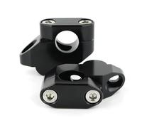rehausseurs Guidon Extension de rehausseurs de Guidon de Moto, Support arrière déplacé pour Kawasaki pour Versys-X 250 300 pour KLE500 ER-5 22 mm 7/8" élévateurs Guidon(Black)