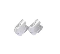 Rehausseurs Guidon Moto Pour CRF1000L Pour CRF1100L Pour CRF 1000L 1100L Pour Afrique Pour Moto Double Barre Poignée Moto Pince Levage Surélevée Étendre(Type A Silver)