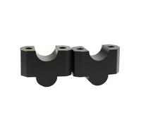Rehausseurs Guidon Moto Pour CRF1000L Pour CRF1100L Pour CRF 1000L 1100L Pour Afrique Pour Moto Double Barre Poignée Moto Pince Levage Surélevée Étendre(Type B black)