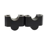 Rehausseurs Guidon Moto Pour l'afrique pour Twin pour CRF1000L pour CRF1100L pour CRF 1000 L pour CRF 1100 L pince montage montage guidon d'extension moto Moto Guidon Adaptateur(Type B black)