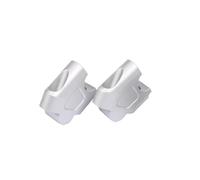 Rehausseurs Guidon Moto Pour l'afrique pour Twin pour CRF1000L pour CRF1100L pour CRF 1000 L pour CRF 1100 L pince montage montage guidon d'extension moto Moto Guidon Adaptateur(Type A Silver)