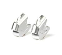 Rehausseurs Guidon Moto Pour pour pour X300 pour X-300 pour VERSYS-X 300 2017 Extension rehausseurs guidon moto pince montage arrière déplacée(Silver 2)