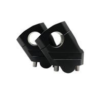 Rehausseurs Guidon Moto Pour X-ADV 750 Pour XADV750 X Pour ADV 750 Pour Afrique Pour Twin Pour CRF1000L Pince Poignée Montage Barre Montante Guidon Moto Moto Guidon Adaptateur(22mm Black)