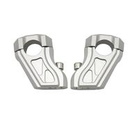 Rehausseurs Guidon Moto Rehausseurs Guidon Moto en Aluminium CNC, 28 Mm, Adaptateur Fixation pour Pince Rehaussement, pour BMW R pour Nine T Accessoires Moto Pontet Guidon
