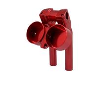 Rehausseurs Guidon Moto Support d'instrument réglable pour moto 10'' Rehausseurs de guidon Double jauge Seau pour pour Softail Low Rider S FXLR FXLRS 17-Up