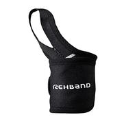 Rehband Bandage de poignet avec maintien du pouce pour la stabilisation dans le sport et le travail, wrist wrap pour gauchers et droitiers, soutien de poignet, Couleur:Noir, Taille:Taille unique