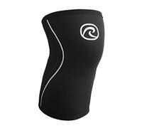 Rehband Genouillère de sport de force - Genouillère pour Cross Fit et entraînement lourd - En néoprène de 5 mm - Disponible dans de nombreuses couleurs et tailles - Unisexe - Couleur : noir - Taille :