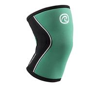 Rehband Genouillère de sport de musculation, genouillère pour cross-fit & entraînement lourd, manche genou en néoprène de 5 mm, disponible en plusieurs couleurs et tailles, unisexe, couleur : vert