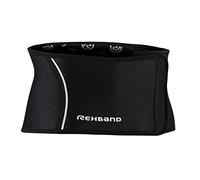Rehband QD Back Support Ceinture dorsale taille S/M/L/XL, Ceinture dorsale en néoprène 3 mm pour les activités physiques, soutien dorsal noir qui réchauffe et stabilise le dos, Couleur:Noir, Taille:L