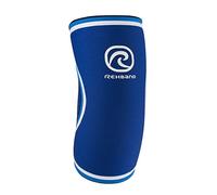 Rehband RX Coudière pour Musculation, Support de Coude en néoprène 5mm stabilisant Les Muscles et Les Articulations, Bandage de Coude de Soutien, Couleur:Bleu, Taille:M