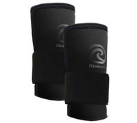 Rehband RX Wrist Support Power Max, Protège de poignet en néoprène pour l'entraînement de force, protège pendant l'entraînement avec kettlebells, stabilise le poignet, Couleur:Carbon/Noir, Taille:S