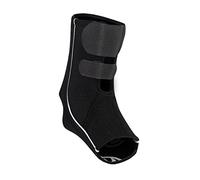 Rehband support de cheville, chevillère en néoprène 5 mm avec ajustement individuel, compression et soulagement, stabilisateur pour sport et usage quotidien - tailles S-XL, Couleur:Noir, Taille:S