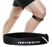 Rehband UD bandage pour le genou, 1 pièce, bandage pour le tendon rotulien, rembourrage pour la rotule, Couleur:Noir, Taille:L/XL
