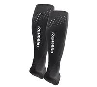 Rehband UD Bandage pour le tendon d'Achille, 1 paire, soutien d'Achille, soutien du pied, bandage du tibia, Couleur:Noir, Taille:XL