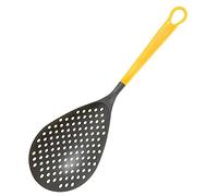 Reheyre Cuillère écumoire en plastique avec poignée, cuillère à graisse, écumoire en maille, louche, cuillères à fente, cuillère passoire de cuisine pour la cuisine friture des aliments, pâtes,