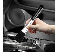 Reheyre étail Doux Brosse de Brosse sans rayement PP Sortie d'air poussiéreuse Brosse de Nettoyage pour Voitures Nettoyage Vents Dash Garniture brosses Douces, brosses de Roue, intérieur, emblème