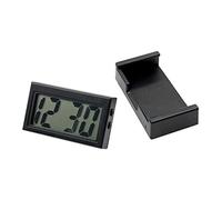 Reheyre orloge de Tableau de Bord de Voiture, Horloge électronique | Horloge | autocollante | Mini écran | écran | écran | Tableau de Bord | Horloge numérique | pour Voiture | rectangulaire | UL