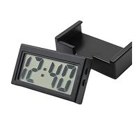 Reheyre orloge de Tableau de Bord de Voiture, Horloge électronique | Horloge | autocollante | Mini écran | écran | écran | Tableau de Bord | Horloge numérique | pour Voiture | rectangulaire | UL