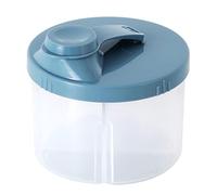 Rehmanniae Doseur De Lait Distributeur De Lait en Poudre pour Bébé Portable Récipient De Poudre De Formule Boîte De Stockage en Poudre De Lait, Boîte Doseuse Lait en Poudre À 4 Compartiments