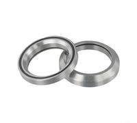 Rehoetom 2 pcs 1 1/8" Roulement de Casque 30.5 * 41.8 * 8mm 45/45° pour Route pour Vélo Roulement Acier Coupe et Cône Set Compatible avec Fourche Directeur 28.6mm