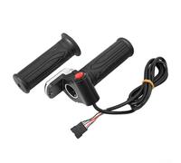 Rehoetom 36 V E-For Bike Throttle for Electric Scooter and - LED Voltage Display Grip Guidon Control - Câble de 128 cm - Interface 6 broches - Pas de clé