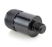 Rehoetom Adaptateur d'alarme de pêche portable avec aimant à changement rapide, filetage britannique 3/8, alliage d'aluminium, pour détecteurs de touche