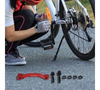 Rehoetom Adaptateur de frein à disque pour montage de poteau de 160 mm vers conversion 180/203 mm, compatibilité en alliage d'aluminium pour roues avant et arrière (doré 203 mm)