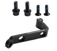 Rehoetom Adaptateur d'étrier de frein de montagne pour conversion de poteau de 160 mm à montage plat, alliage d'aluminium pour vélo adaptateur de montage avec boulons