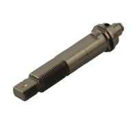 Rehoetom Arbre principal pour moulinets de pêche ABU B3P3 B4P4 B5P5 et STX pour Curado Baitcasting, construction en alliage d'aluminium avec finition anodisée, longueur 49,35 mm, 5,5 g (gauche)