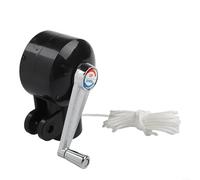 Rehoetom Banana Manivelle de rechange pour parasol de terrasse et de jardin - Construction robuste en polyéthylène et fer, 14 x 9 x 8 cm, 320 g, noir