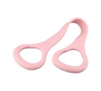 Rehoetom Bandes de résistance avec poignées pour femme - Extracteur d'exercice en TPE pour yoga, entraînements à domicile et remise en forme, 42,5 cm de long, 6 mm d'épaisseur, lot de (rose)