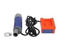 Rehoetom Batterie au lithium portable pour 21 V - 40-60 l/min d'huile et transfert d'eau - DC submersible avec câble de 2,4 m - Construction en alliage d'aluminium