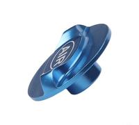 Rehoetom Bouchon de fourche de suspension avant en alliage d'aluminium pour bouchon de valve de gaz Fox Air (bleu)