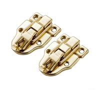 Rehoetom Boucle antique en forme de bec de canard pour bagages et valises de vol, fermeture à bascule verrouillable en fer avec loquet de valise robuste, clip de verrouillage de style vintage (2 (2 (2