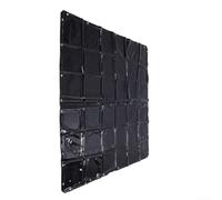 Rehoetom Brise-vue de soudage - 1,7 x 1,7 m - Ignifuge et résistant à l'eau - Rideau suspendu en polyéthylène vert foncé pour étincelles et éclaboussures de métal fondu