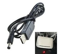 Rehoetom Câble Boost USB-C vers DC 5,5 x 2,1 mm - Convertisseur de puissance d'entrée 5 V vers sortie 9 V/12 V pour routeurs, ventilateurs USB, mini haut-parleurs et appareils portables, 1 m noir (9 V