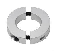 Rehoetom Collier d'arbre, type de serrage à double fente pour diamètre d'arbre de 12 mm à 38 mm, alliage d'aluminium de serrage pour bague avec vis M6, compatible avec DIN 912, 304 en acier inoxydable