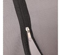 Rehoetom Filet en maille pour chariot de plage pliable avec portes zippées, s'adapte à la plupart des chariots pliables, 88 x 48 x 50 cm, noir