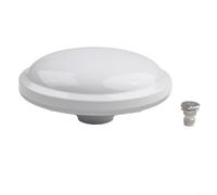 Rehoetom GNSS Coque pour GPS GLONASS BDS S-Band Surveying Equipement, IP67 étanche boîtier de remplacement avec résistance UV et haute-basse, pour total (coque + adaptateur + valve reniflère)