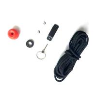 Rehoetom Gouvernail avec poulie Système de commande de direction pour canoë et bateau de pêche 51 x 12,5 cm Matériau en nylon