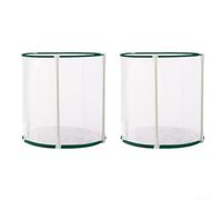 Rehoetom Housse pliable pour plantes de jardin d'intérieur et d'extérieur conçue pour la protection contre les intempéries et le blocage des insectes, avec maille panoramique pour surveiller la