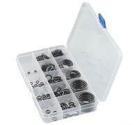 Rehoetom Kit de réparation de canne à pêche avec 160 anneaux de guidage en céramique pour remplacement des yeux de canne, tailles 3,7 mm à 30 mm, compatible avec diverses cannes à pêche