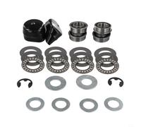 Rehoetom Kit de roulement de roue avant pour tondeuse à gazon autoportée 9040H, 532009040, 532124959 et M123811 - Kit de 26 pièces en métal avec Beari